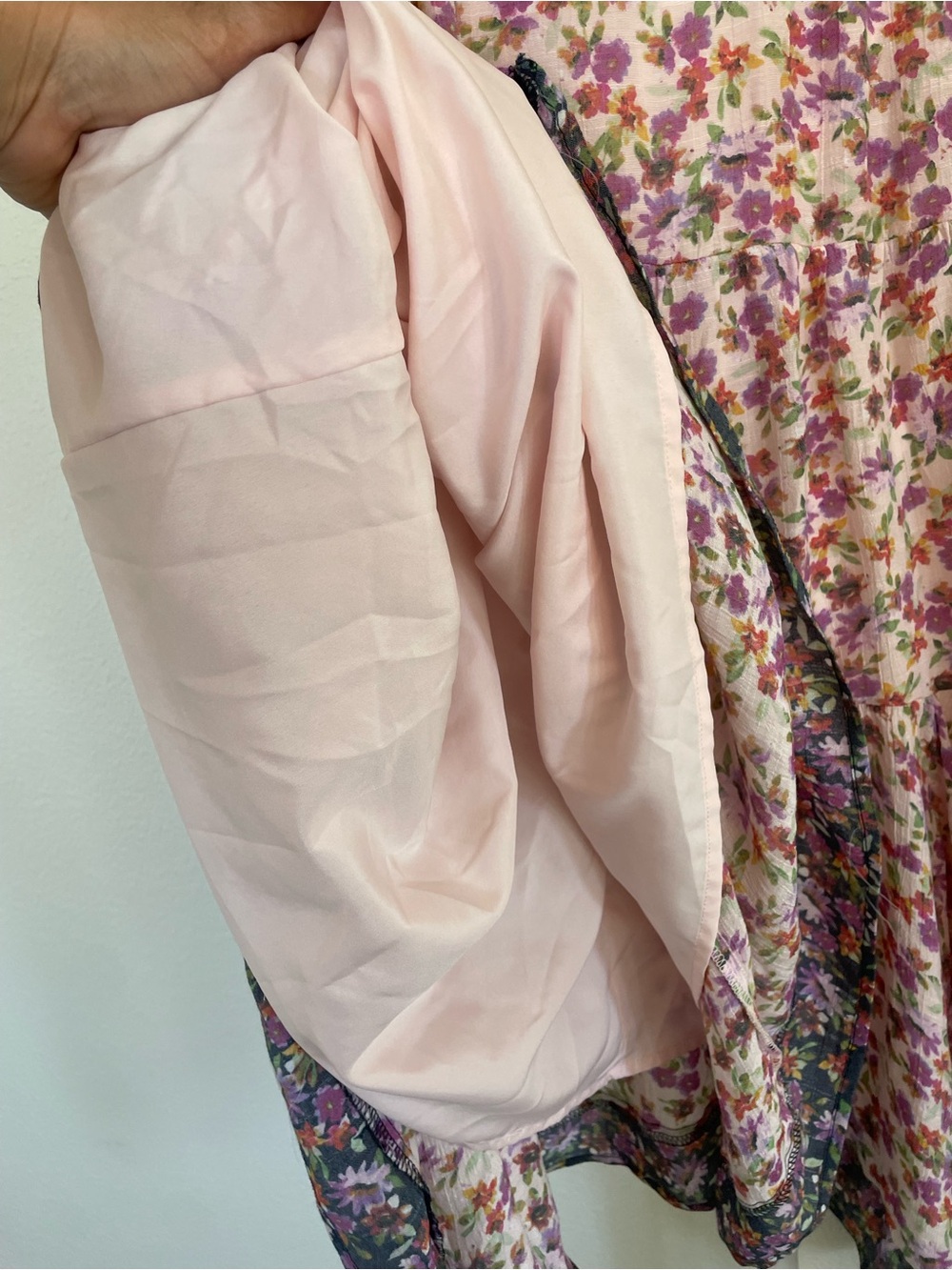 Nanette Lepore Floral Asymmetrical Hem Midi Boho Chic Cottagecore Skirt XL - Picture 2 of 4